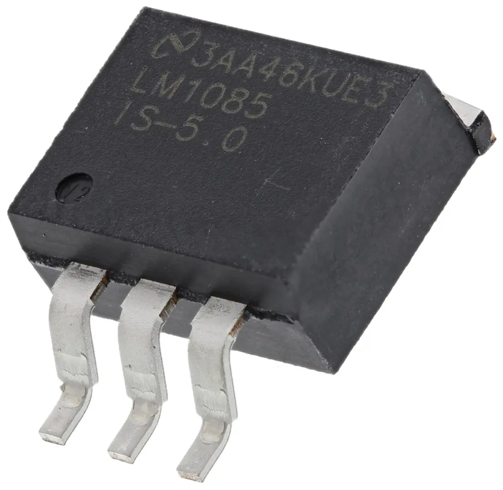 Regulador de tensión LM1085IS-5.0/NOPB, 3A D2PAK (TO-263), 3 pines Texas Instruments