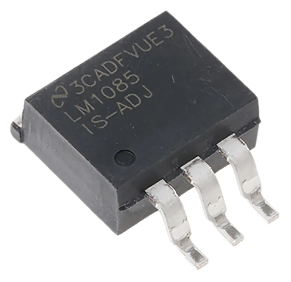 Regulador de tensión LM1085IS-ADJ/NOPB, 3A D2PAK (TO-263), 3 pines, Ajustable Texas Instruments
