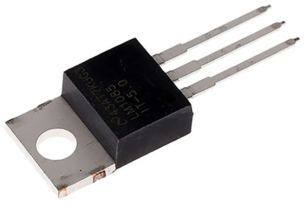 Regulador de tensión LM1085IT-5.0/NOPB, 3A TO-220, 3 pines Texas Instruments