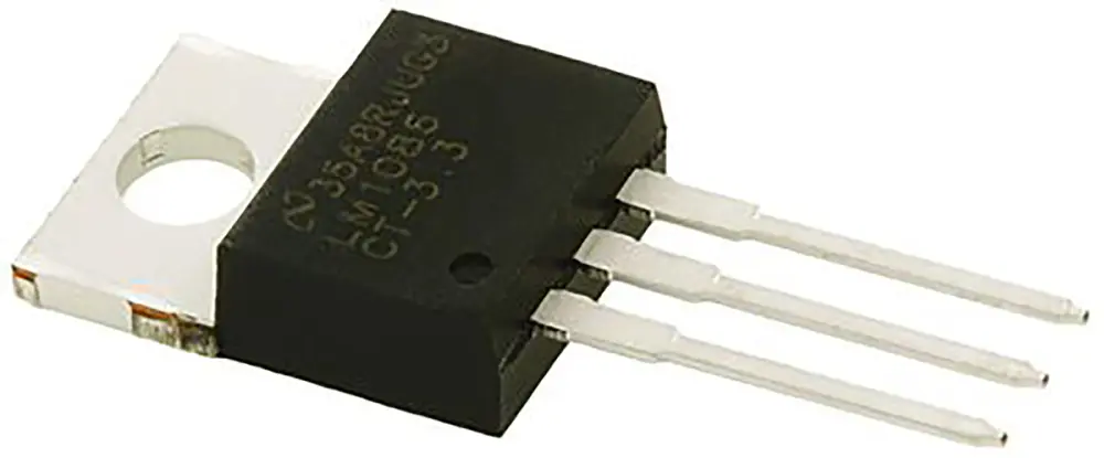 Regulador de tensión LM1086CT-3.3/NOPB, 1.5A TO-220, 3 pines Texas Instruments