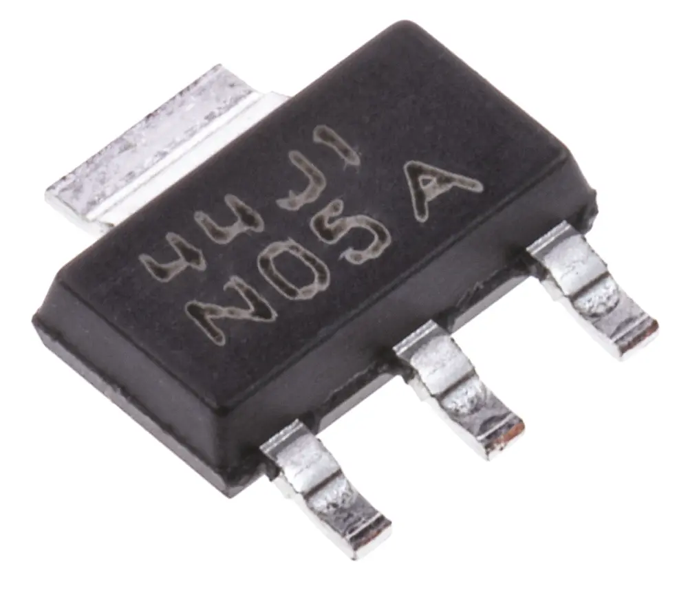 Regulador de tensión LM1117MP-3.3/NOPB, 800mA SOT-223, 3+Tab pines Texas Instruments