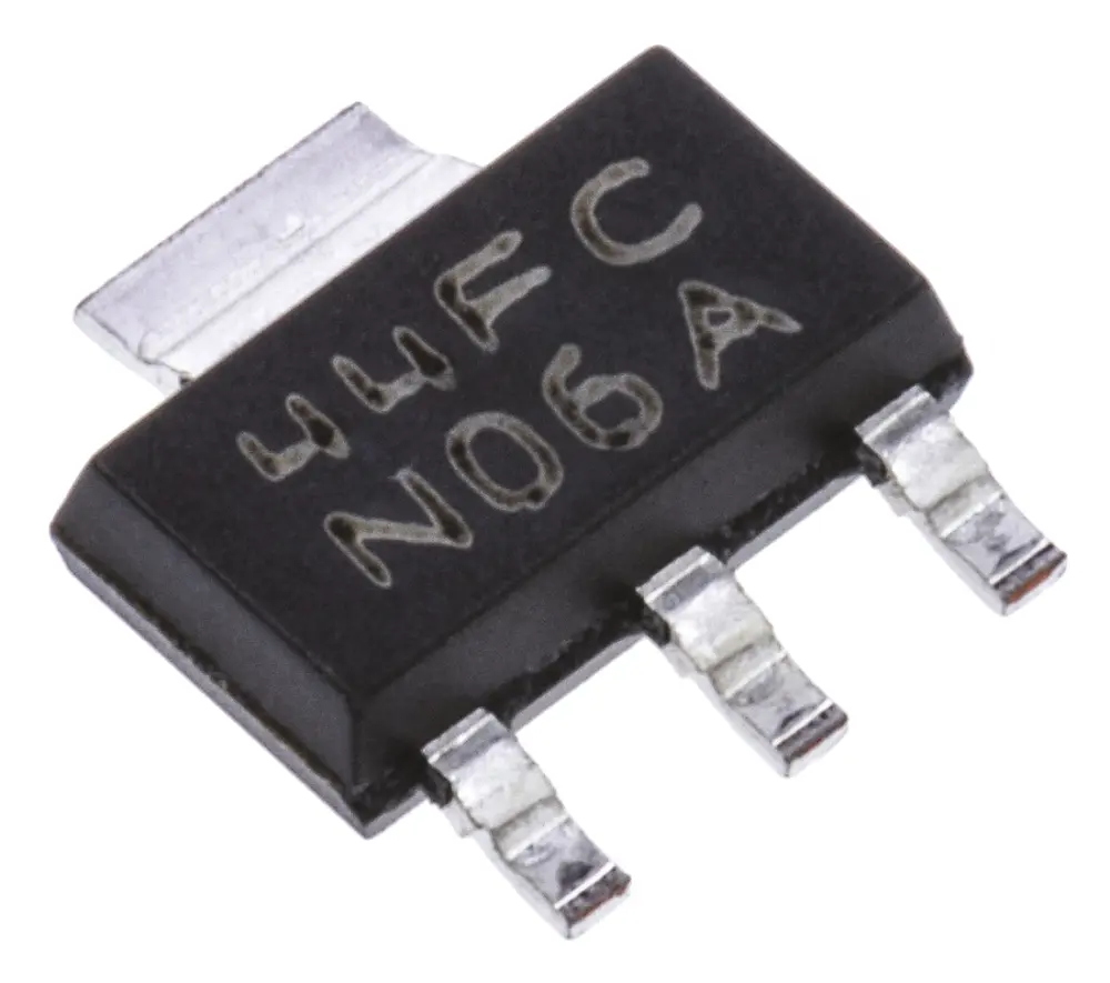 Regulador de tensión LM1117MP-5.0/NOPB, 800mA SOT-223, 3+Tab pines Texas Instruments