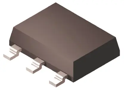 Regulador de tensión LM1117MP-ADJ/NOPB, 1.5A SOT-223, 3+Tab pines, Ajustable Texas Instruments