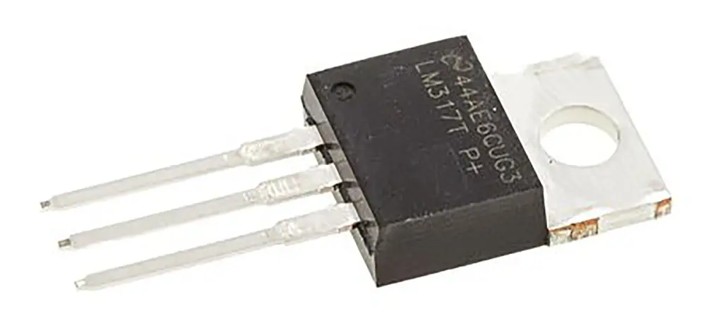 Regulador de tensión LM317T/NOPB, 1.5A TO-220, 3 pines, Ajustable Texas Instruments