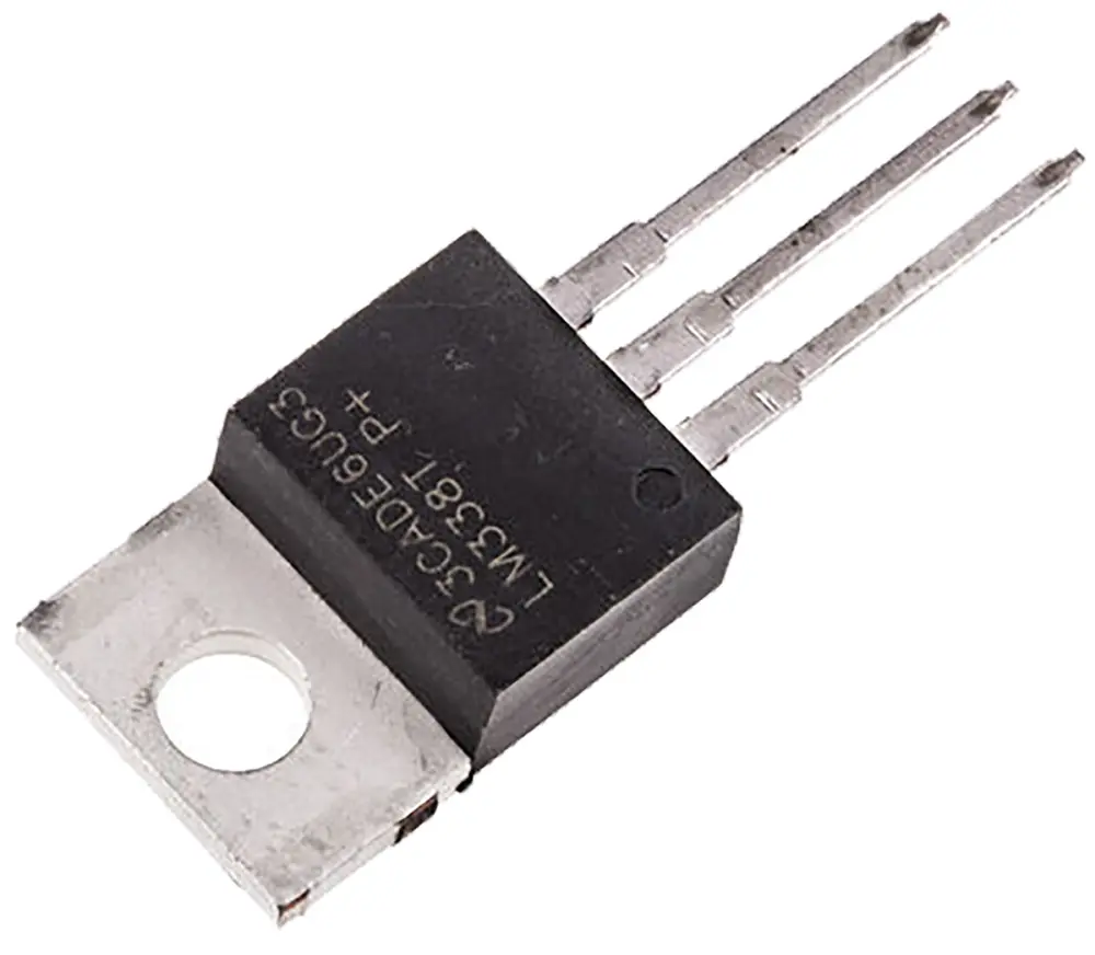 Regulador de tensión LM338T/NOPB, 5A TO-220, 3 pines, Ajustable Texas Instruments