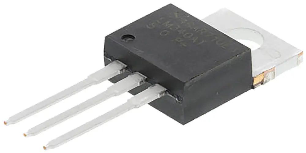 Regulador de tensión LM340AT-5.0/NOPB, 2.4A TO-220, 3 pines Texas Instruments