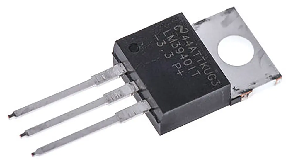 Regulador de tensión LM3940IT-3.3/NOPB, 1A TO-220, 3 pines Texas Instruments