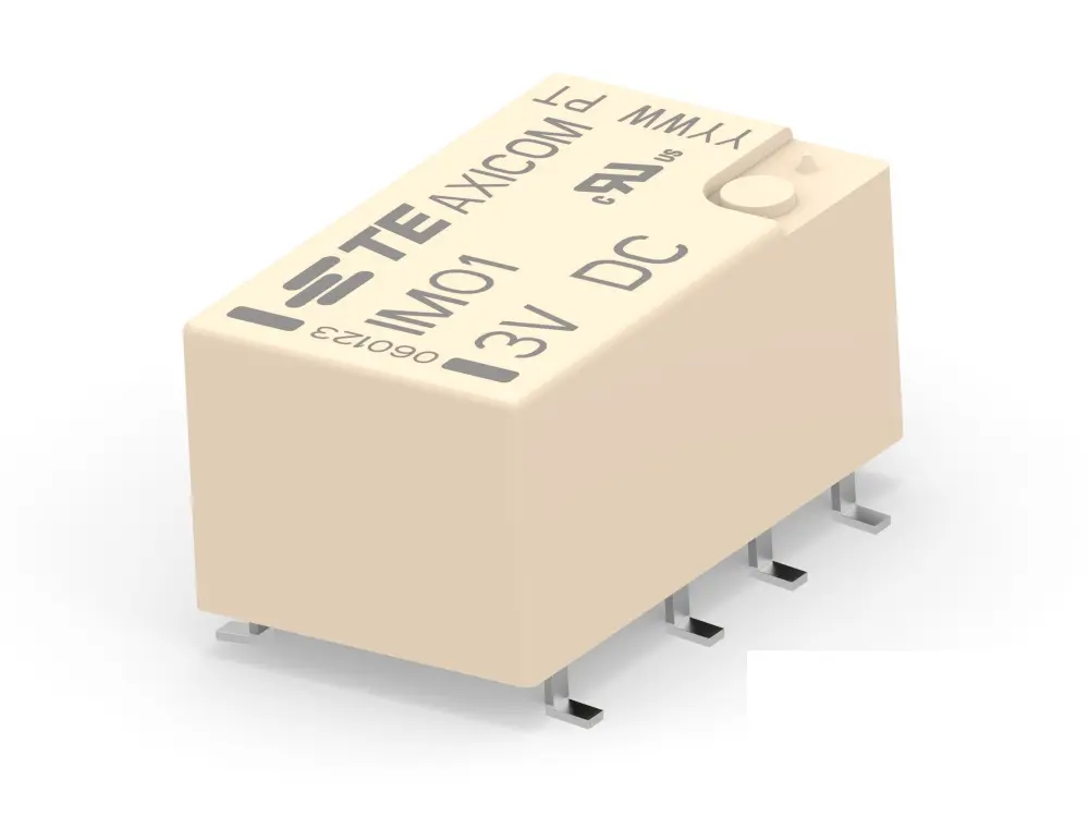 Relé de RF TE Connectivity, DPDT, bobina 3V dc, montaje en PCB | 2-1462040-3