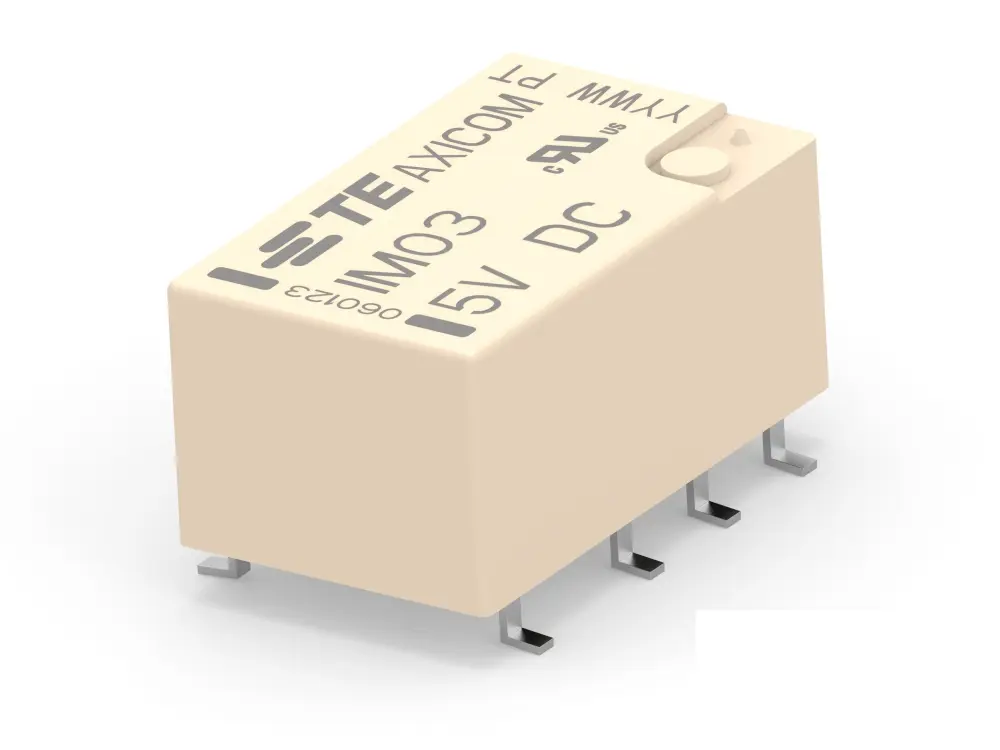 Relé de RF TE Connectivity, DPDT, bobina 5V dc, montaje en PCB | 2-1462040-5