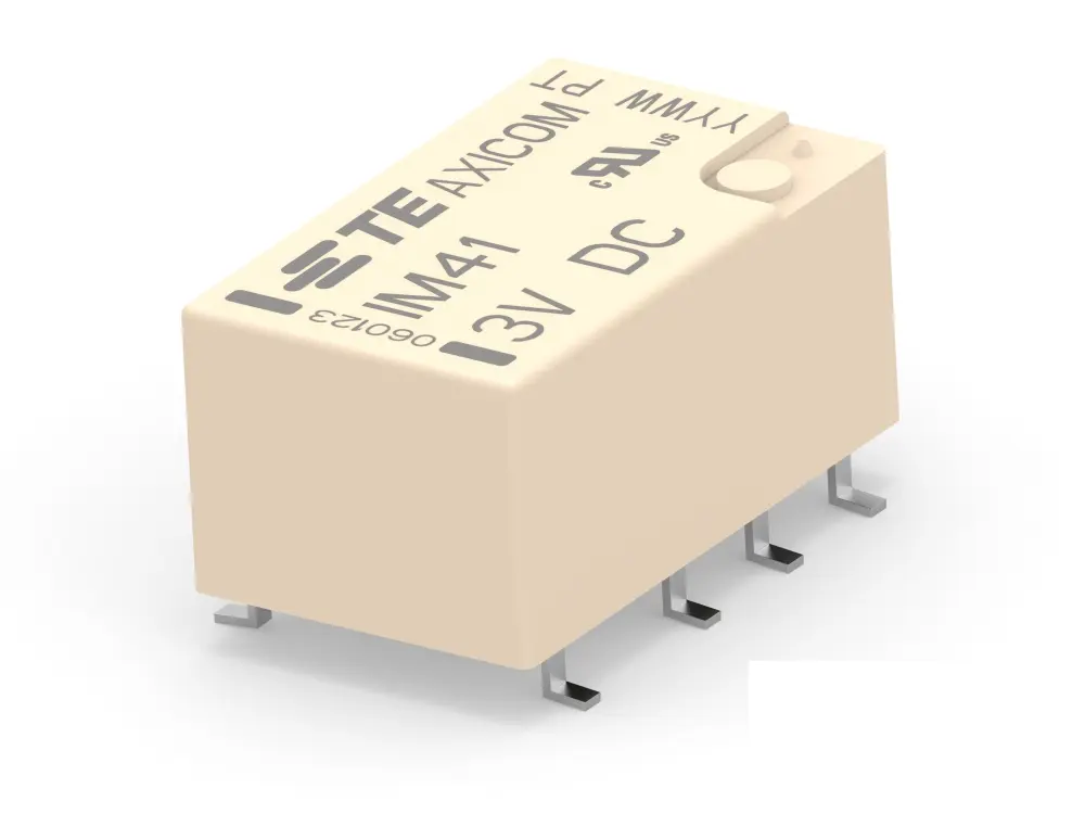 Relé de RF TE Connectivity, DPDT, bobina 3V dc, montaje en PCB | 3-1462040-0