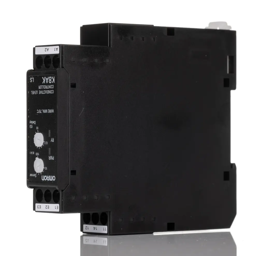 Relé de supervisión de Nivel Omron serie K8AK-LS, SPDT, para carril DIN | K8AK-LS1 24VAC/DC