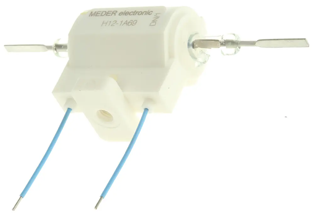 Relé de láminas Meder, SPST, 12V dc / 620mW, 3 , Montaje en Panel | H12-1A69