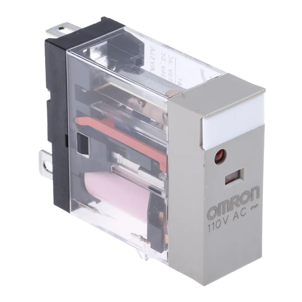 Relé de potencia sin enclavamiento Omron G2R-1 de 1 polo, SPDT, bobina 110V ac, 10A, enchufable | G2R-1-SN AC110(S)