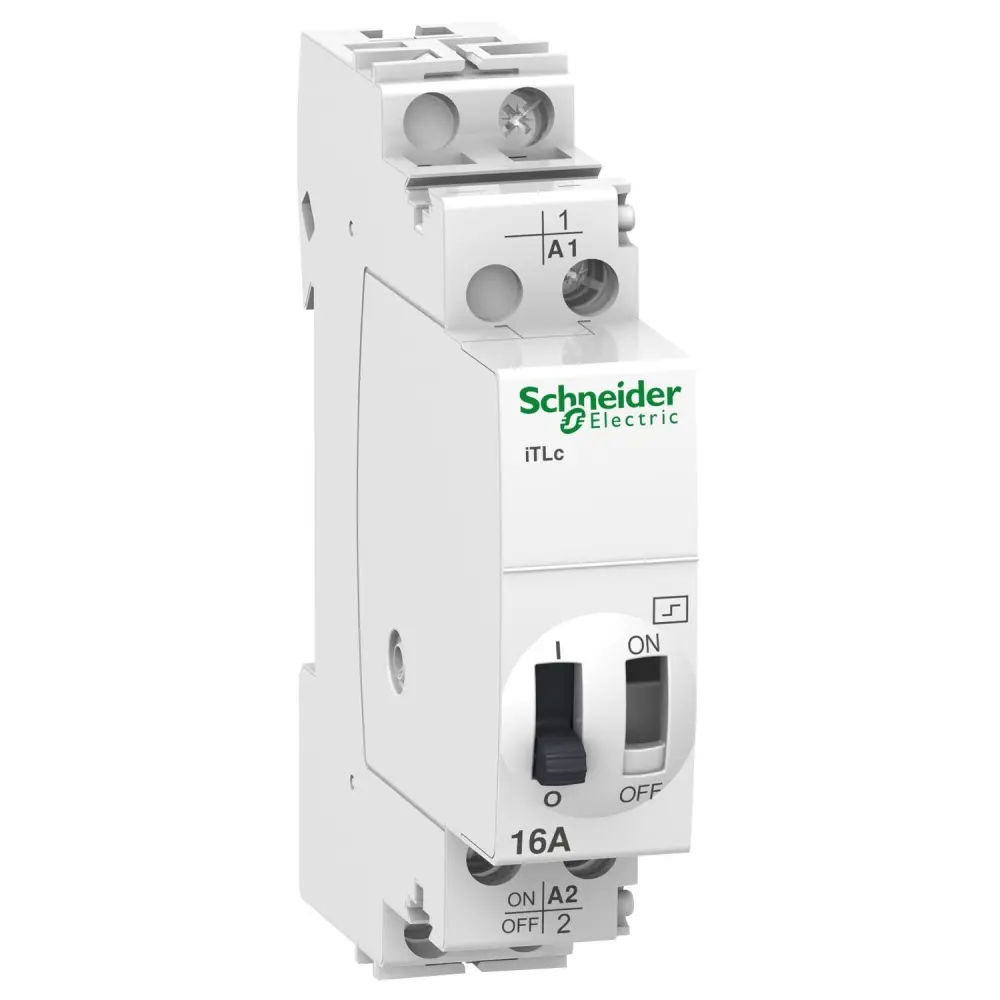 Relé de impulso Schneider Electric de 1 polo, SPST, bobina 24V ac, 16A, Carril DIN | A9C33111