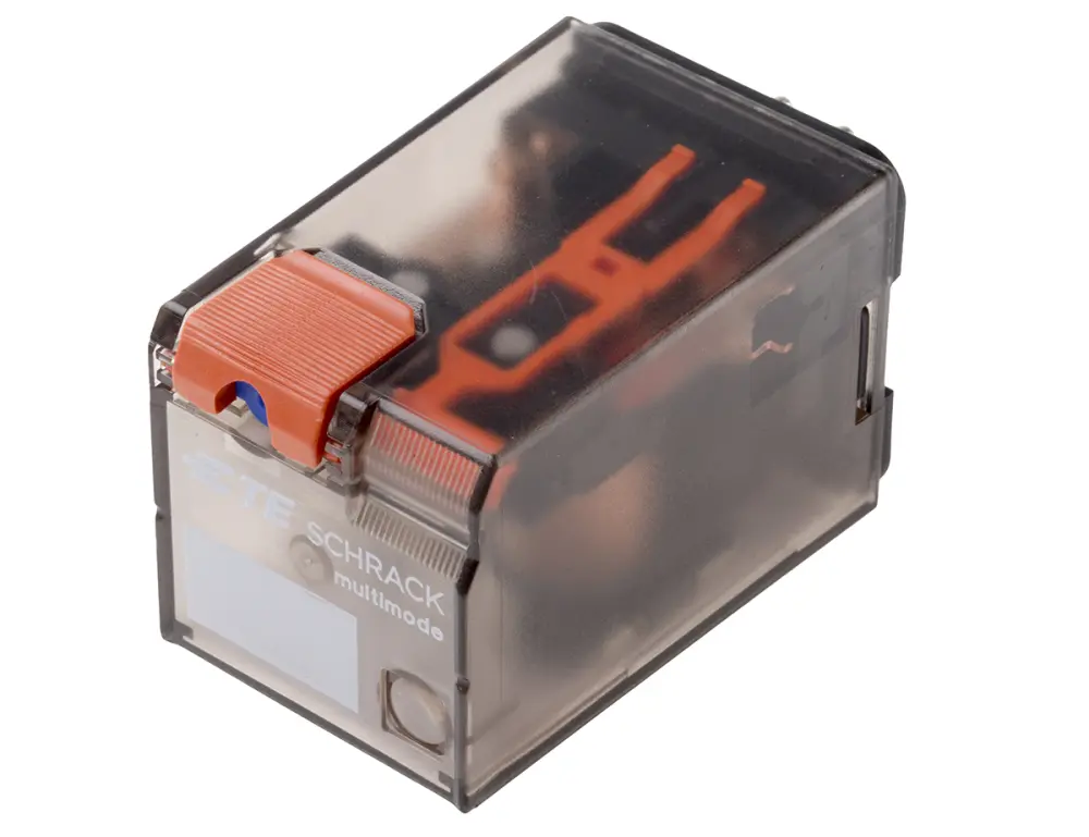 Relé de potencia sin enclavamiento TE Connectivity MT de 2 polos, DPDT, bobina 48V dc, 10A, enchufable | MT221048 5-13930...