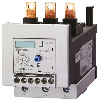 Relé de sobrecarga Siemens Sirius Classic 3RB, 1 NA + 1 NC | 3RB2036-1QW1