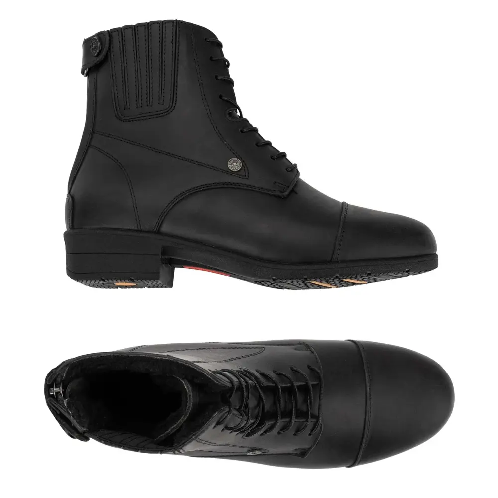 Botines de Equitación Eco Cordones BZ IceLock Carbón 42 para Atletas y Corredores