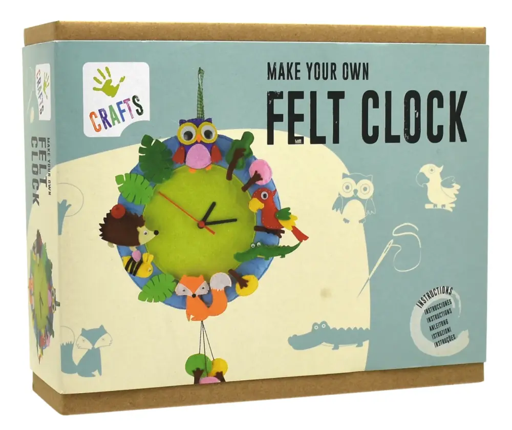 Smartwatch Multideporte Felt clock / Haz tu propio reloj de fieltro / manualidades /