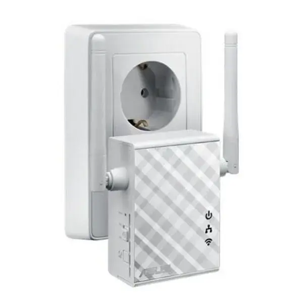 Punto de Acceso Repetidor Asus 90IG01X0-BO210 N300 10 / 100 Mbps 2 x 2 dBi con Protección contra Sobretensiones