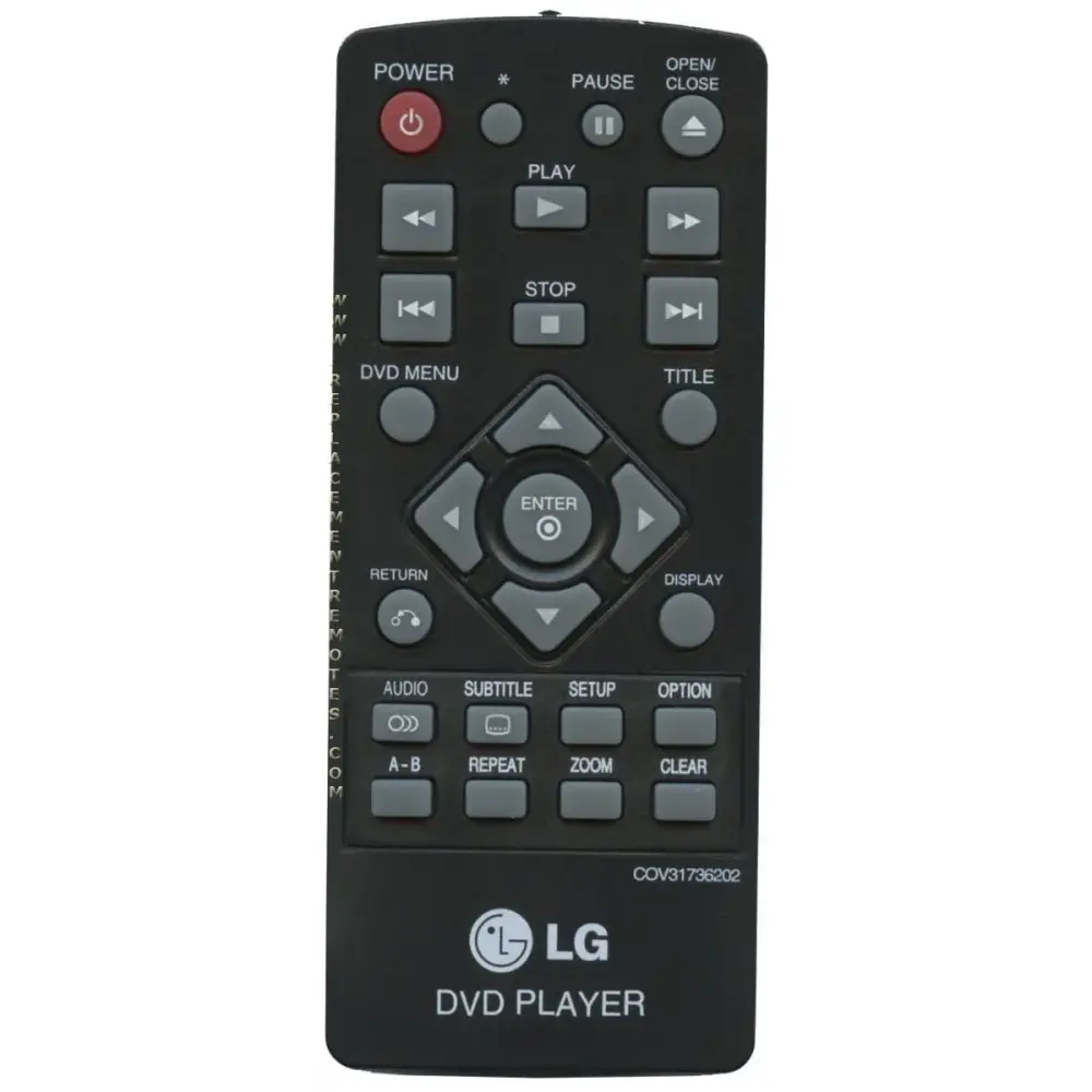 Control remoto de DVD LG COV31736202 | Incluye Funda Protectora