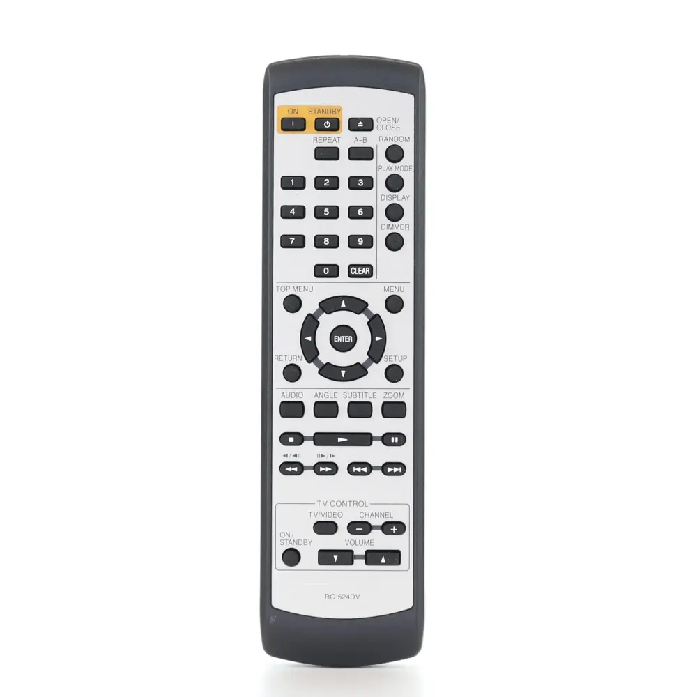 Control remoto de DVD Onkyo RC524DV con Baterí de Larga Duración