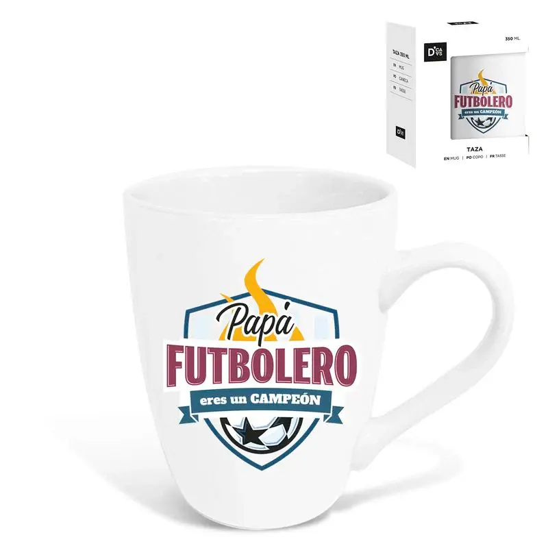 Almacenamiento Expandible MUG 344ML PAPA FUTBOLERO