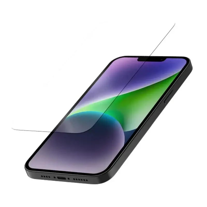 Certificado Bluetooth 5.3 Protector de pantalla de vidrio templado QUAD LOCK - iPhone 14 Plus