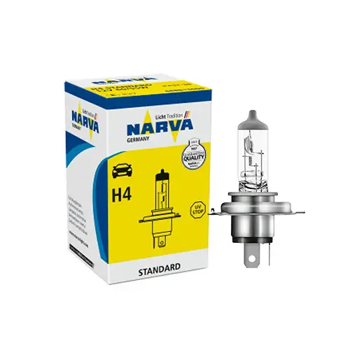 Foco H4 24v 100/90w P43t (48991) Narva | Resistente al Agua IPX7