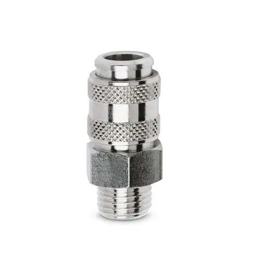 Racor enchufe Macho 1/4 Cilindrico 5051 1/4 | Resistente al Agua IPX7