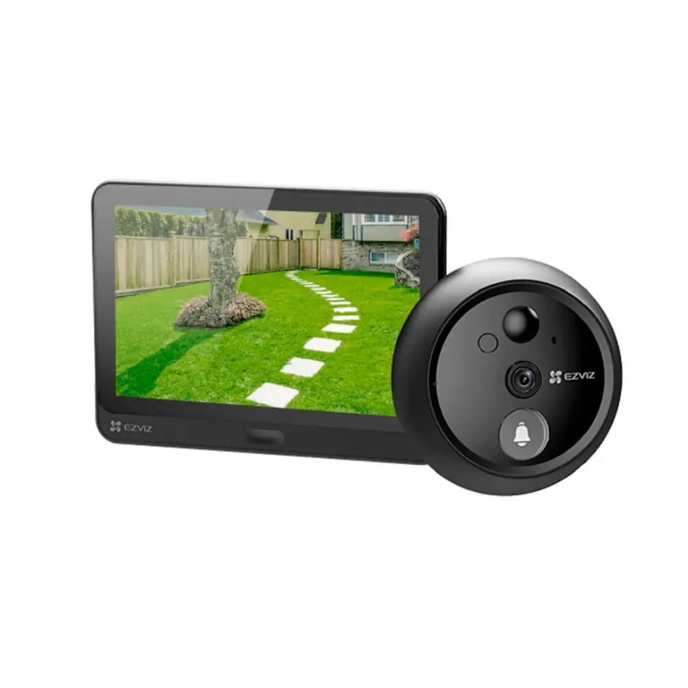 Video portero 2MP Inalambrico Con Bateria HP4 EZVIZ | Resistente al Agua IPX7