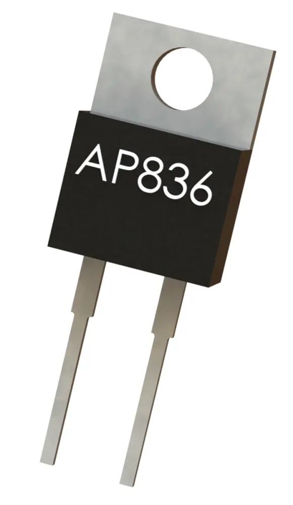 Resistencia Arcol, de 15Ω ±5%, 35W, Serie AP836 | AP836 15R J 100PPM