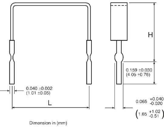 Resistencia fija Arcol, de 5mΩ ±1%, 1W, Serie MSR-1 | MSR-1 R005 F