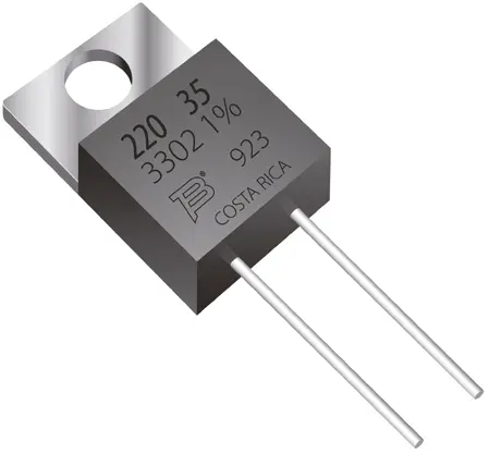 Resistencia Bourns, de 1Ω ±1%, 35W, Serie PWR220T, estandar AEC-Q200 | PWR220T-35-1R00F