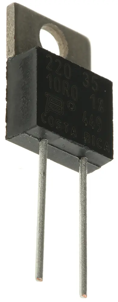 Resistencia Bourns, de 10Ω ±1%, 35W, Serie PWR220T-35, estandar AEC-Q200 | PWR220T-35-10R0F