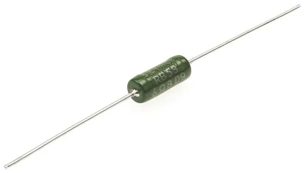 Resistencia Vishay, de 6.8Ω ±5%, 3W, Serie RWM 4x10 | RWM04106R80JR15E1