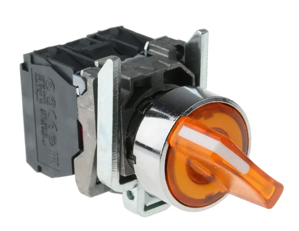 Interruptor selector Schneider Electric 2 Posiciones Roscado | XB4BK125B5