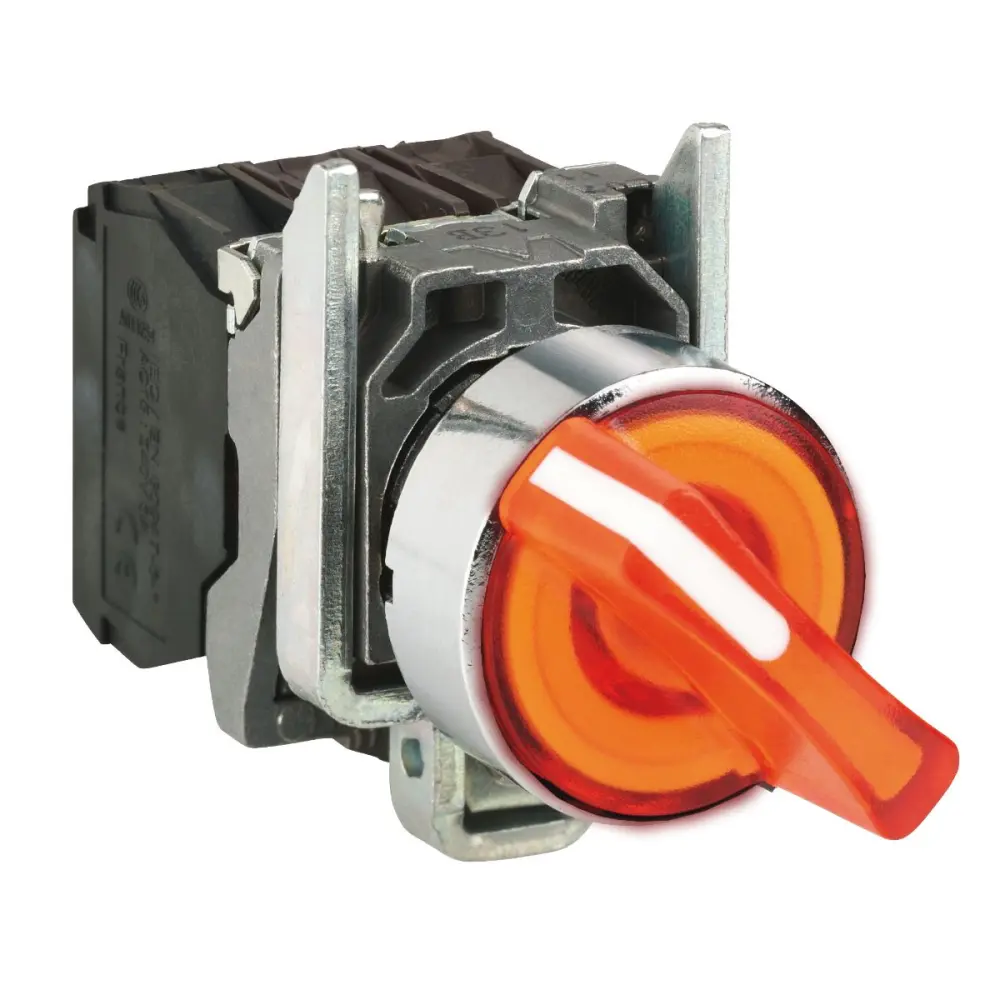Interruptor selector Schneider Electric 2 Posiciones Roscado | XB4BK125M5