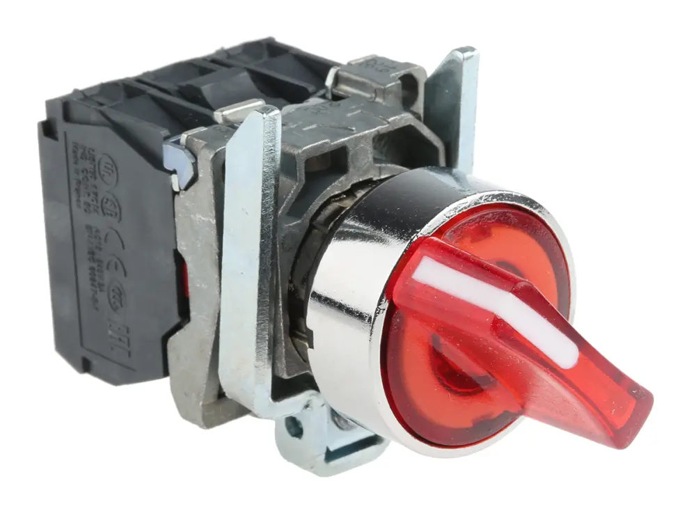 Interruptor selector Schneider Electric 2 Posiciones Roscado | XB4BK124B5