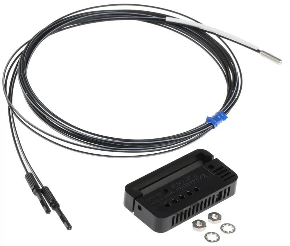 Sensor de fibra óptica de plástico Omron, alcance 130 (modo de alta rerespuesta) mm, 22 (modo de velocidad super alta) |...