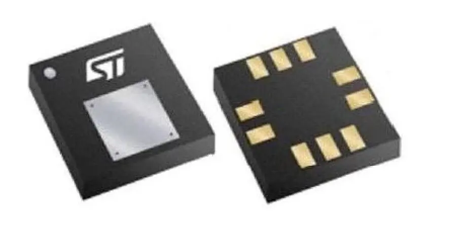 Sensor de presión absoluta, LPS22DFTR, HLGA-10L 10 pines 126kPa STMicroelectronics