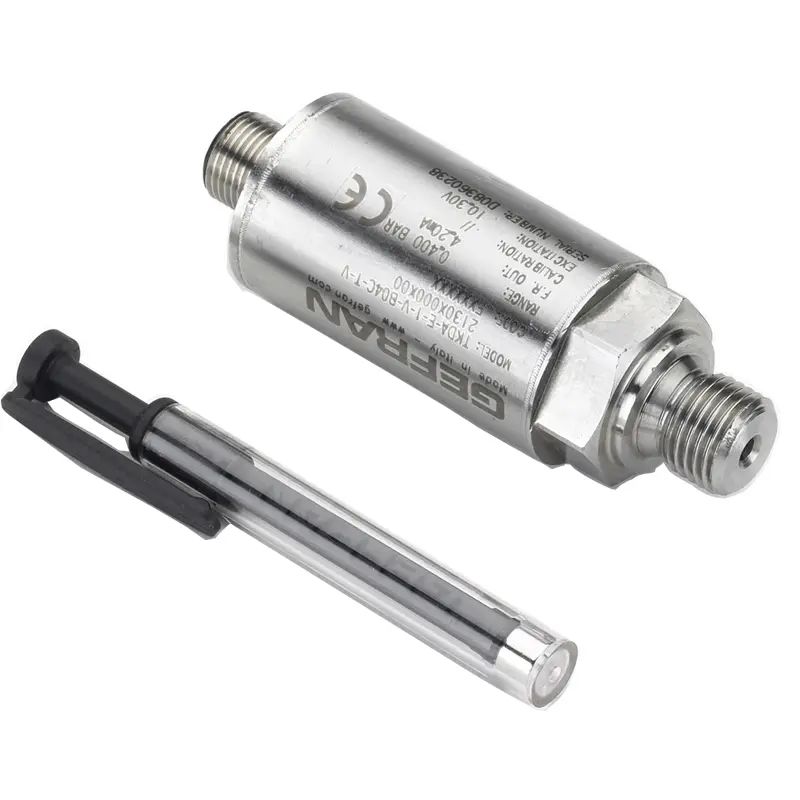 Sensor de presión manométrica Gefran, 0bar → 4bar, salida 0 → 10 Vdc, para Gas, líquido | TKDA-N-1-Z-B04U-M-V 2130X...