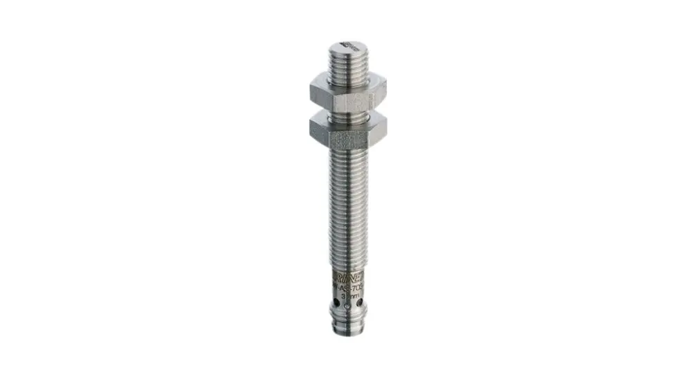 Sensor inductivo Contrinex, 10 → 30 V cc, IP68, IP69K | DW-AS-703-M8-001