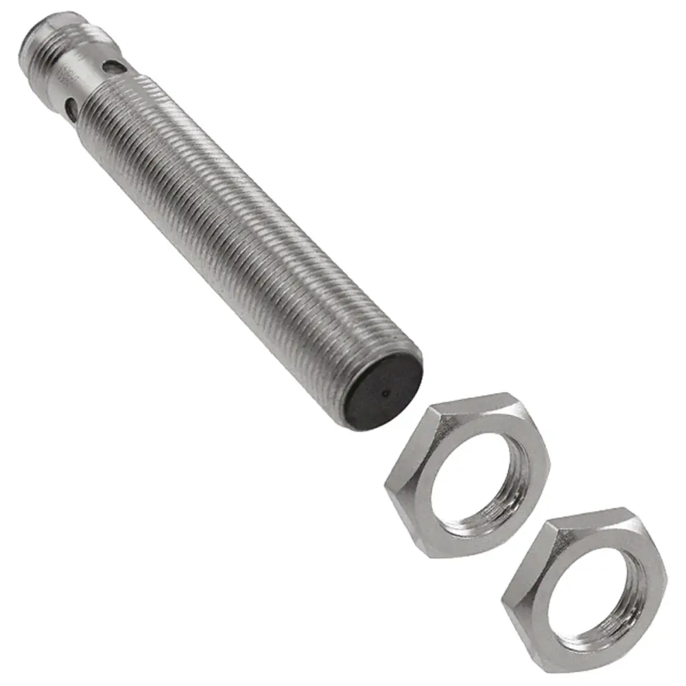 Sensor de proximidad Omron, M8, alcance 4 mm, 12 → 24 V dc, IP67, 1kHz | E2A-M08KN04-M1-B1