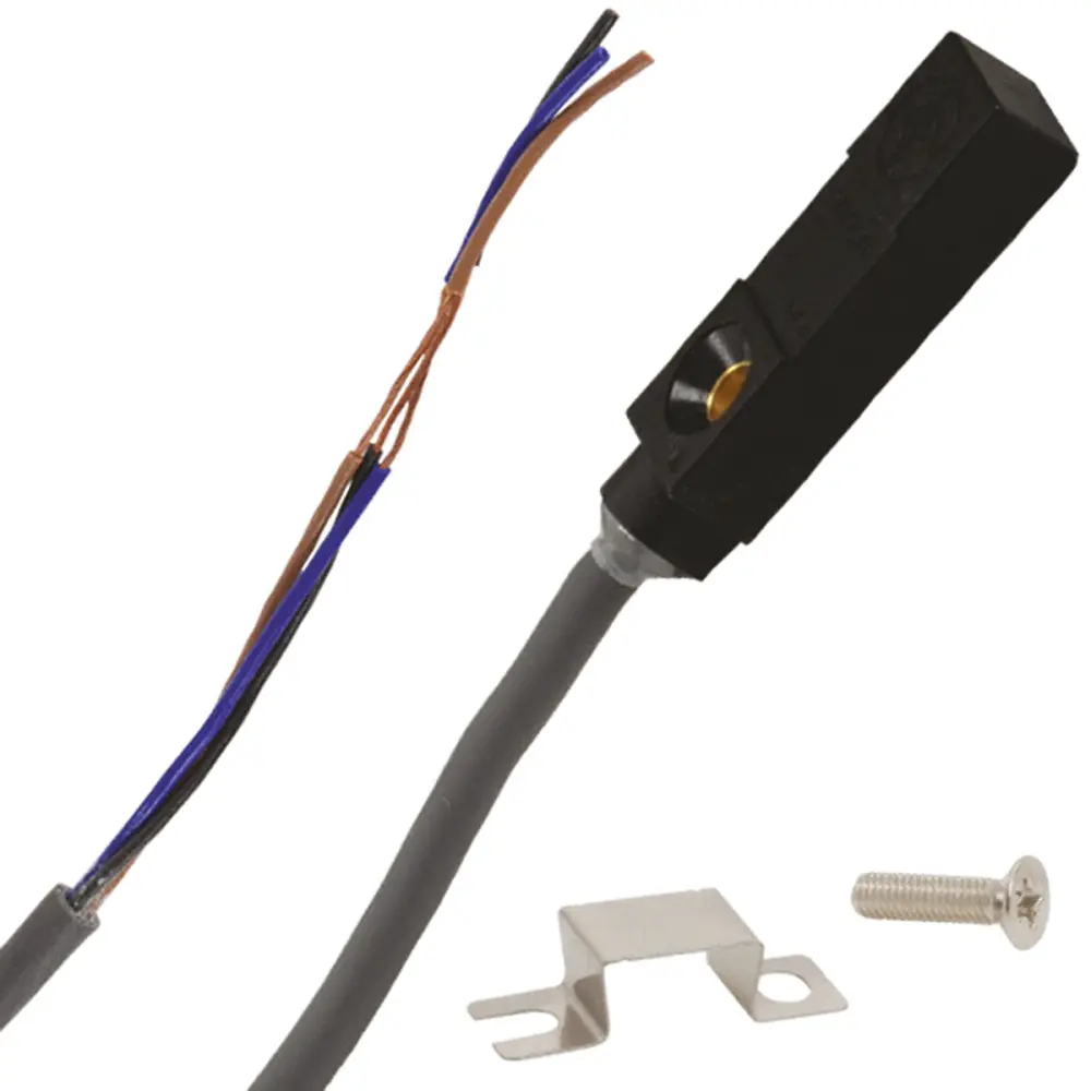 Sensor de proximidad Omron, alcance 1,5 mm, 12 → 24 V dc, IP67, 1kHz | TL-W1R5MC1