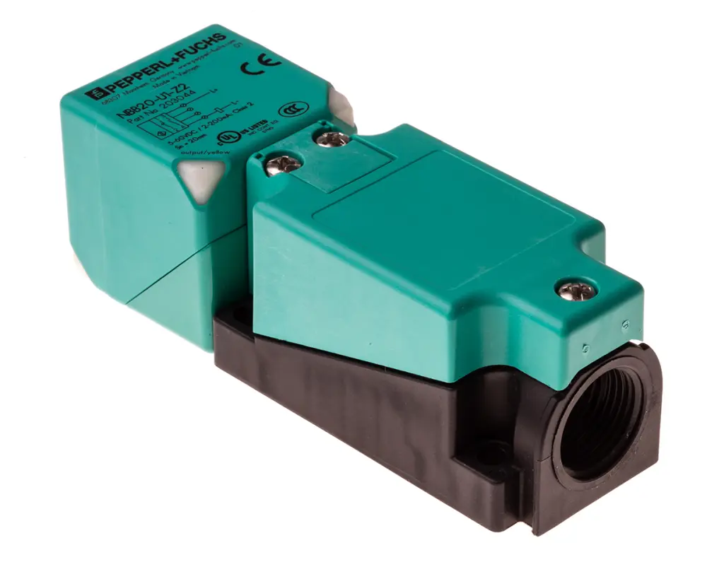 Sensor de proximidad Pepperl + Fuchs, M20, alcance 20 mm, 5 → 60 V dc, IP68, IP69K, 250Hz | NBB20-U1-Z2