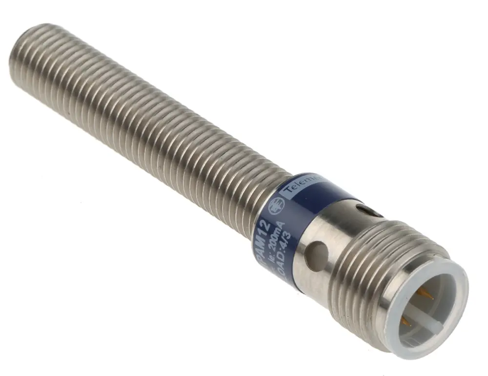 Sensor de proximidad Telemecanique Sensors, M8, alcance 2.5 mm, 12 → 48 V dc, IP65, IP67, 2.5kHz | XS608B1PAM12