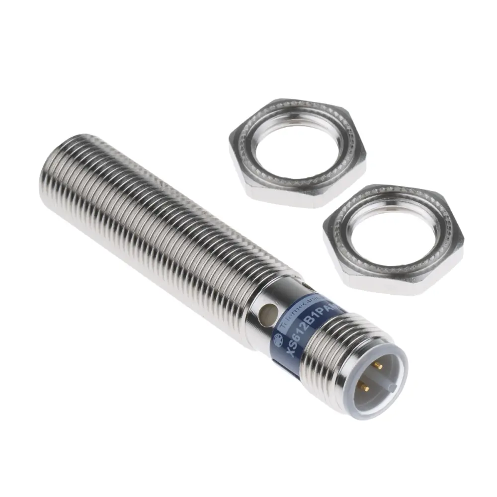 Sensor de proximidad Telemecanique Sensors, M12, alcance 4 mm, 12 → 48 V dc, IP69K, 2.5kHz | XS612B1PAM12