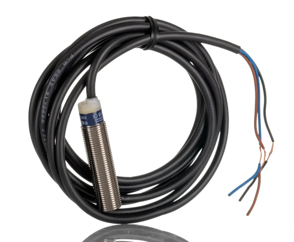 Sensor de proximidad Telemecanique Sensors, M12, alcance 4 mm, 12 → 48 V dc, IP69K, 2.5kHz | XS612B1PAL2