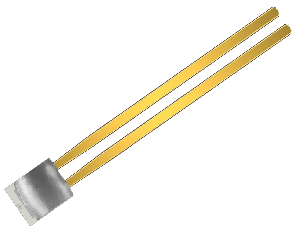 Sensor RTD PT1000 IST INNOVATIVE SENSOR TECHNOLOGY de 2 hilos, sonda: Ø 2mm, long. 2.3mm, temp. -200°C → +300°C | P1K...