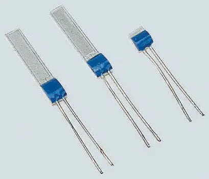Sensor RTD PT1000 de 2 hilos, sonda: Ø 2,1mm, long. 4mm, cable de 10mm, temp. -50°C → +600°C